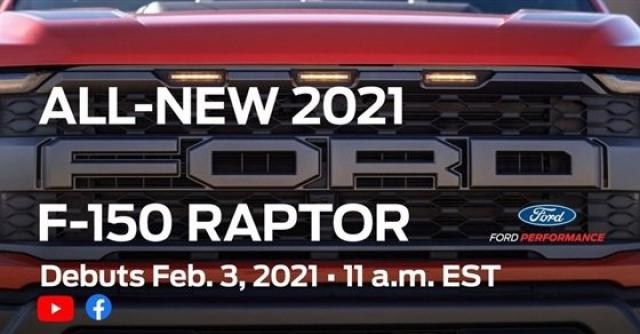 فورد ford f150 raptor موديل 2021